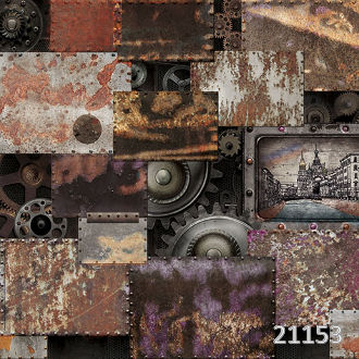 Металлический рельеф