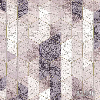 Flower geometry pink