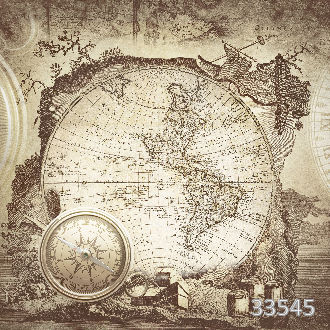 Старинная карта