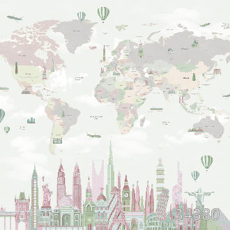 Карта мира - Города 2