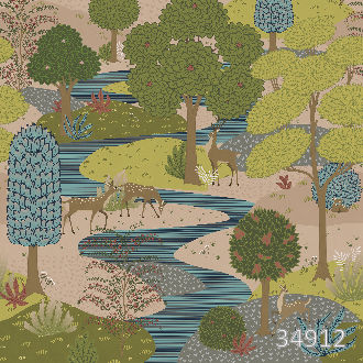 Олени на природе