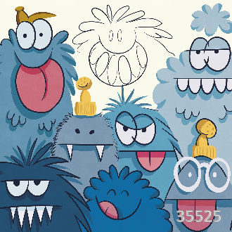 Веселые монстры